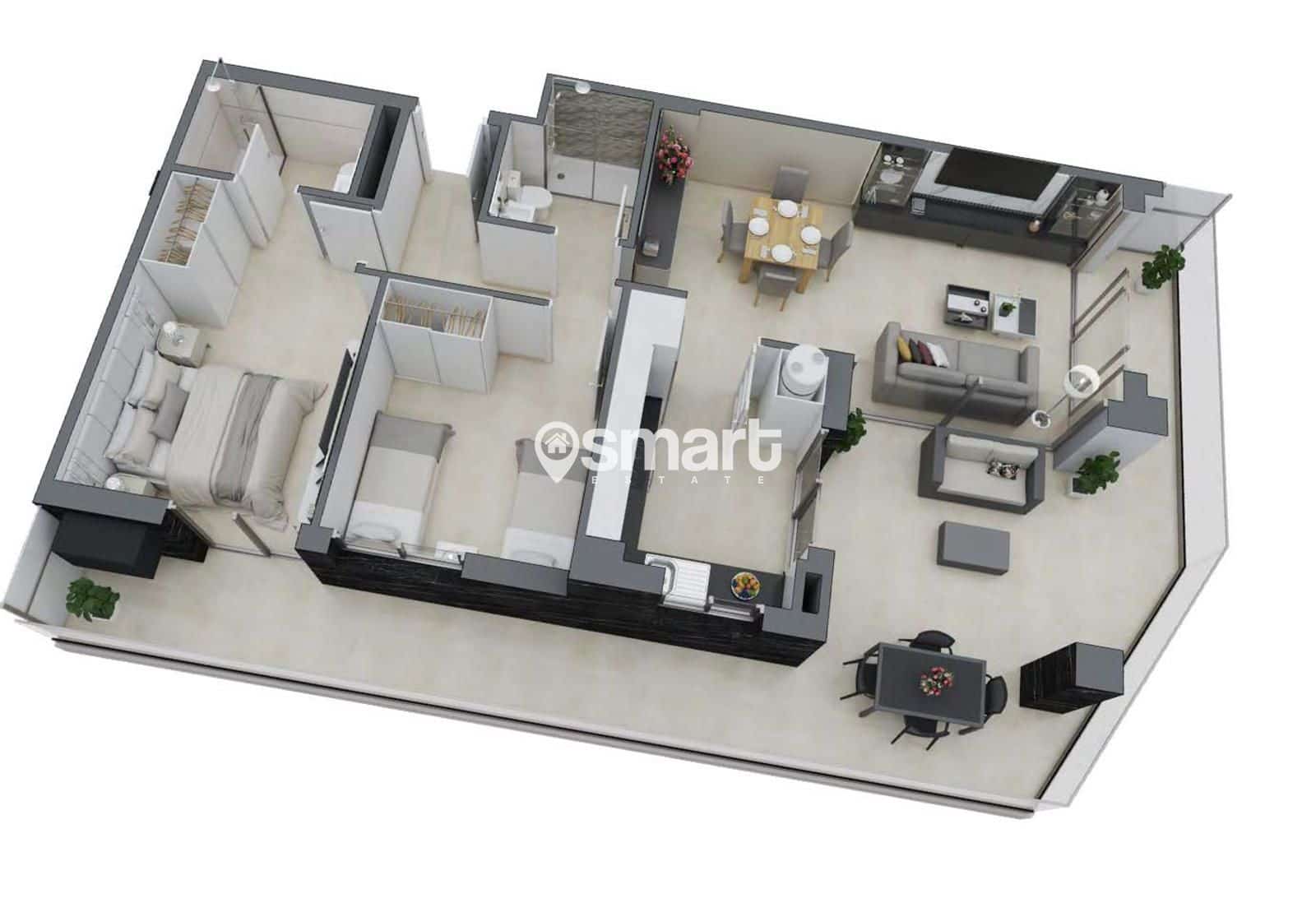 2 slaapkamer Flat te koop in Oropesa  met zwembad garage - € 572.584 (Ref: 9146579)