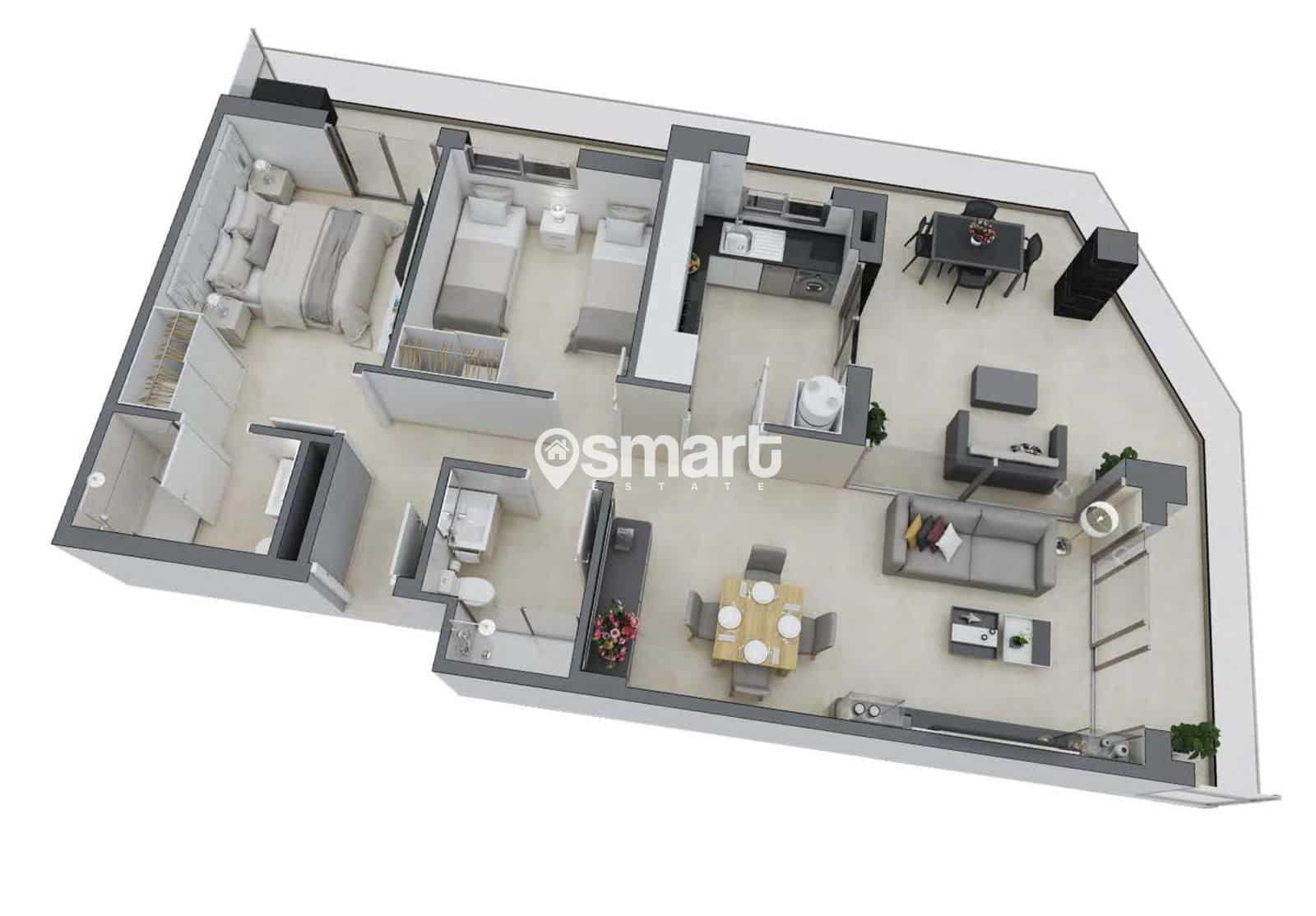 2 slaapkamer Flat te koop in Oropesa  met zwembad garage - € 572.584 (Ref: 9146579)