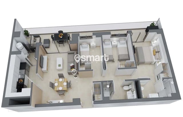 3 chambre Appartement à vendre à Oropesa  avec garage - 305 817 € (Ref: 9180398)
