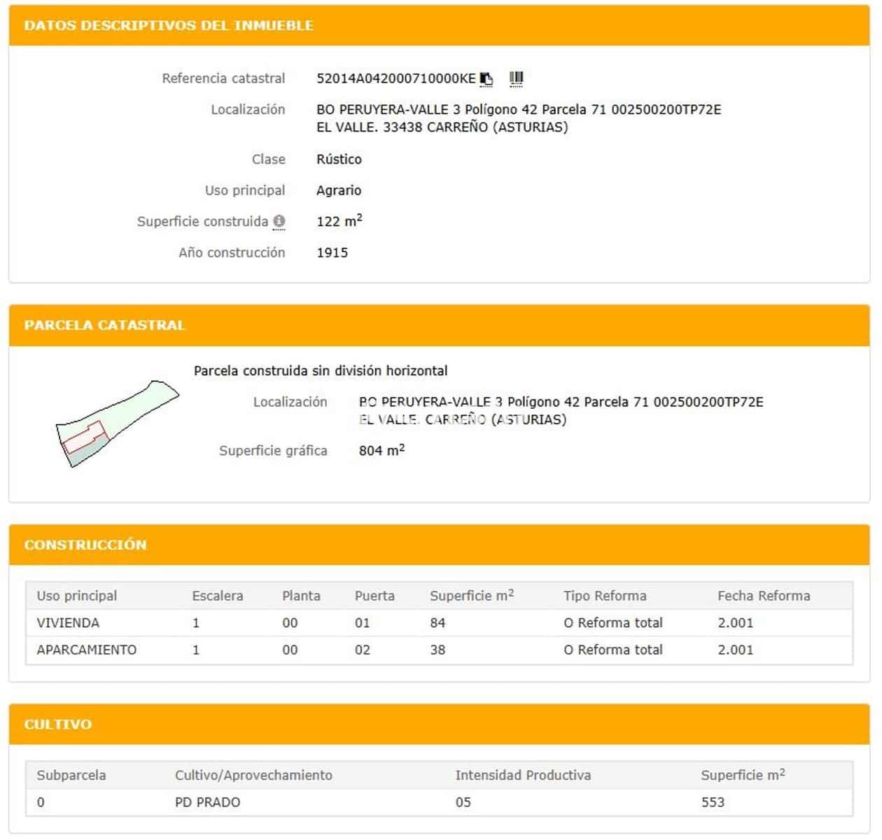 2 sypialnia Willa na sprzedaż w Carreno z garażem - 124 100 € (Ref: 9211049)