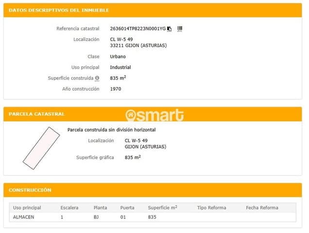 Erhverv til salg i Centro Urbano, Gijón - € 312.500 (Ref: 9251655)