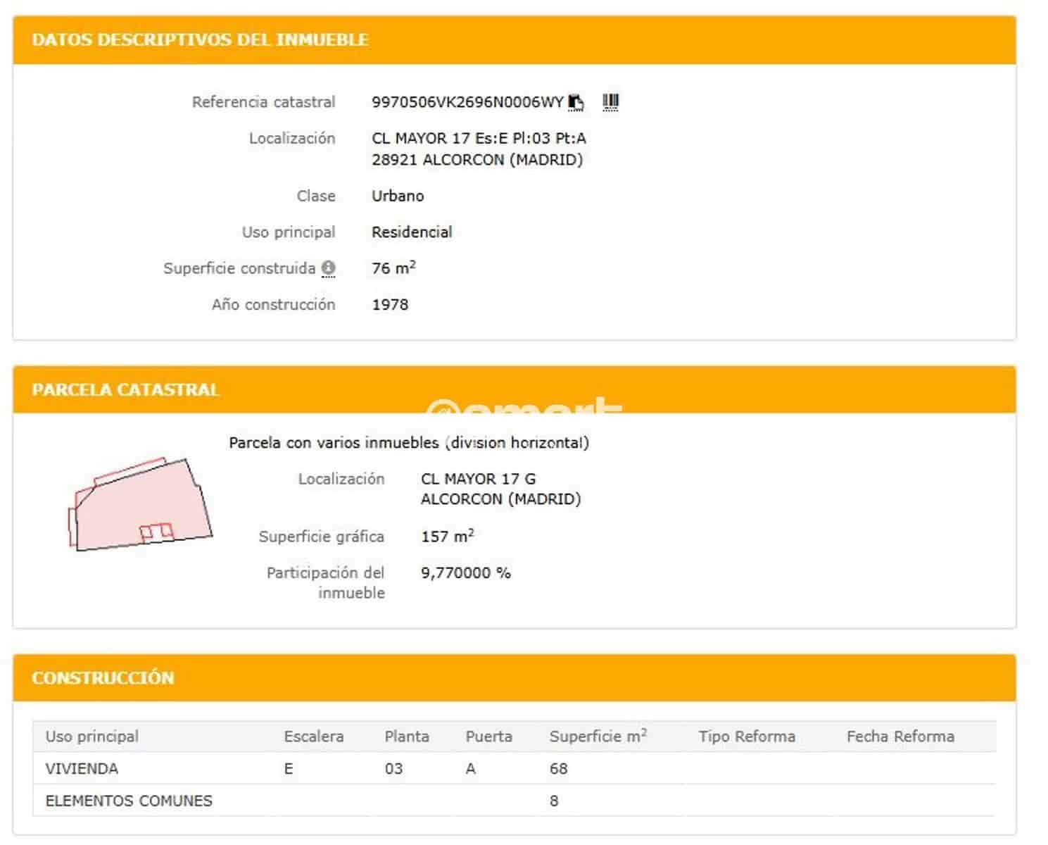 2 camera da letto Appartamento in vendita in Alcorcon - 180.000 € (Rif: 9304853)