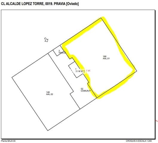 Comercial para venda em Pravia - 35 600 € (Ref: 9322389)