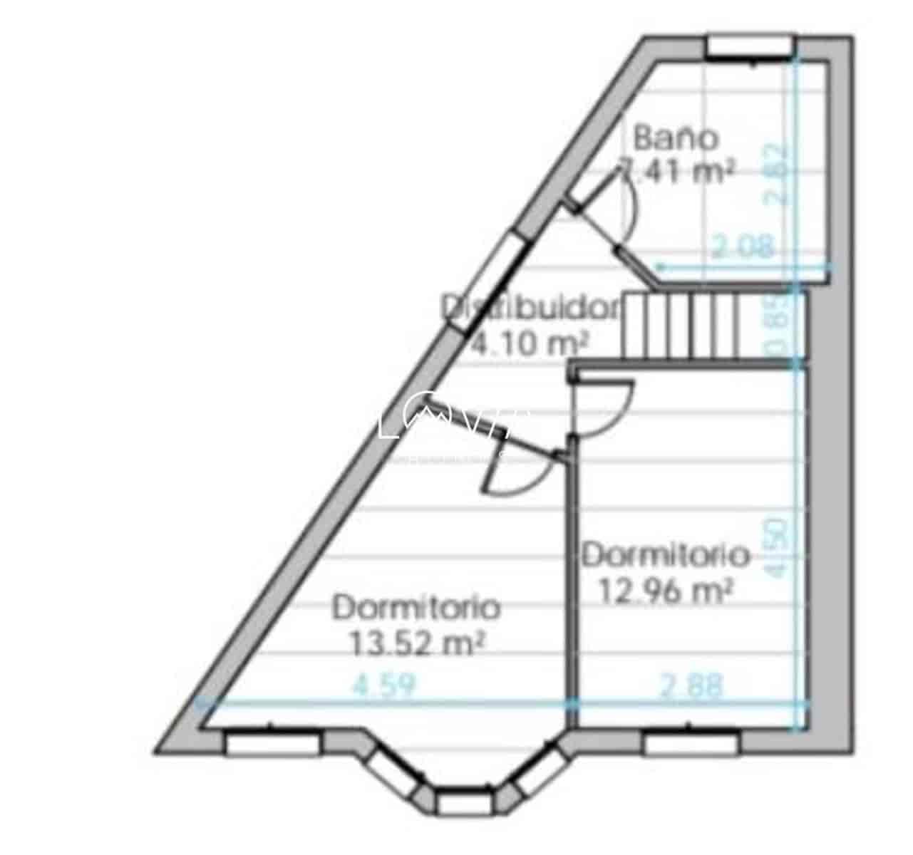 3 Zimmer Haus zu verkaufen in Oviedo mit Garage - 235.000 € (Ref: 9475017)