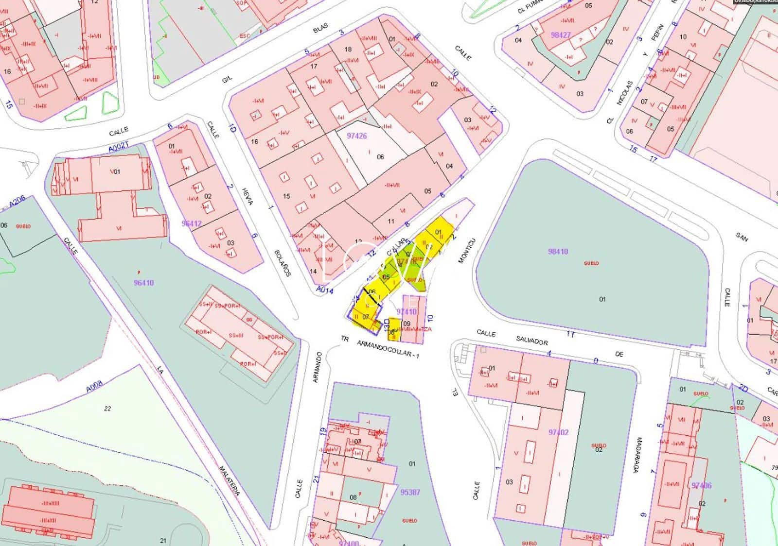 Byggegrund til salg i Oviedo - € 760.700 (Ref: 9541843)