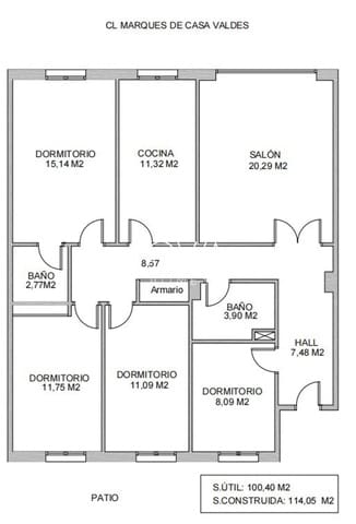 Leilighet til salgs i Gijón - € 246 400 (Ref: 9541852)