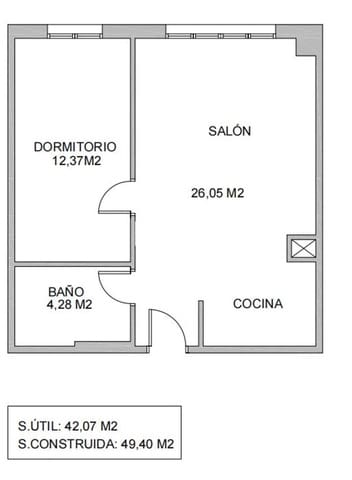 1 sypialnia Mieszkanie na sprzedaż w Avilés - 114 000 € (Ref: 9622926)