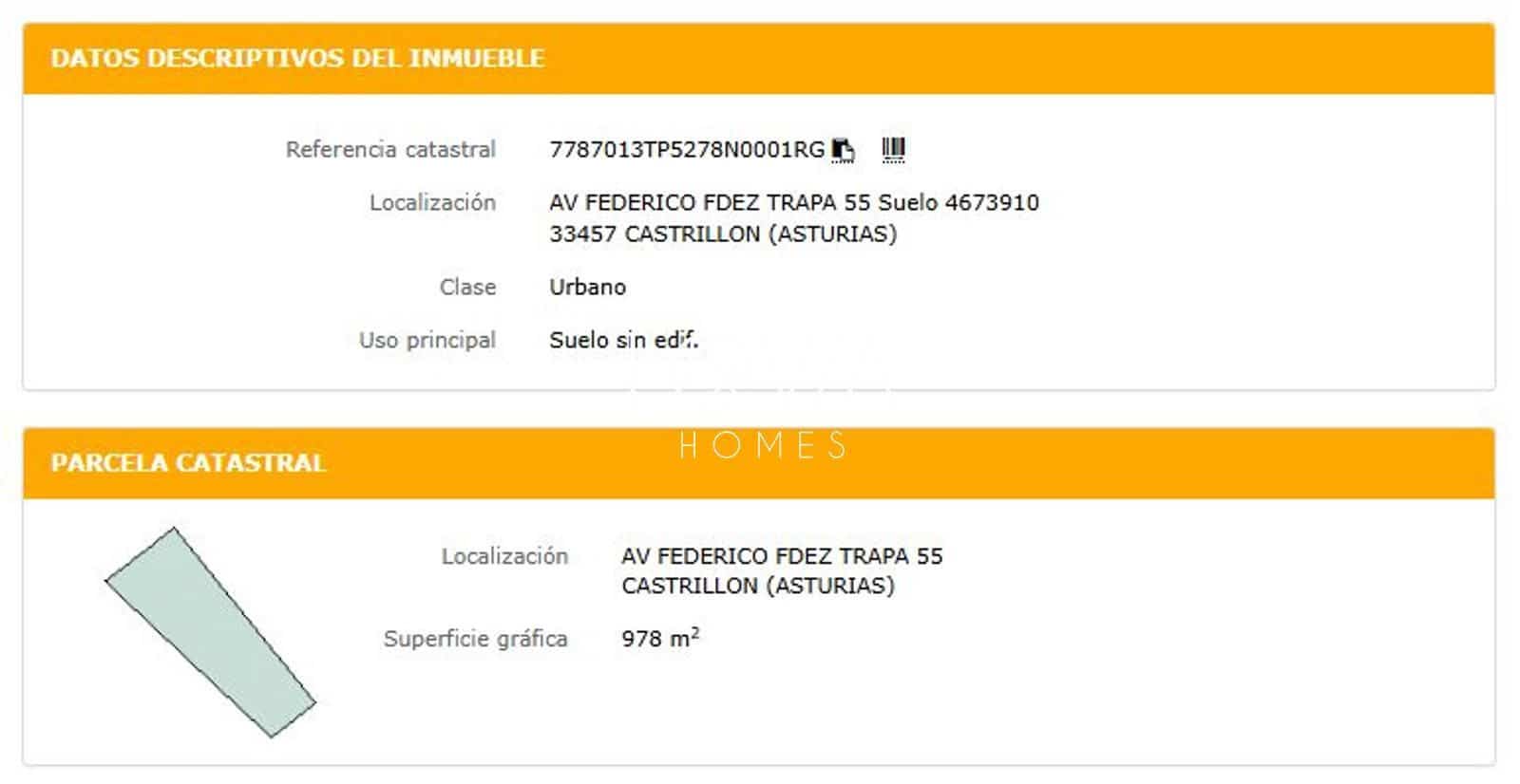 Działka budowlana na sprzedaż w Castrillon - 125 000 € (Ref: 9643008)