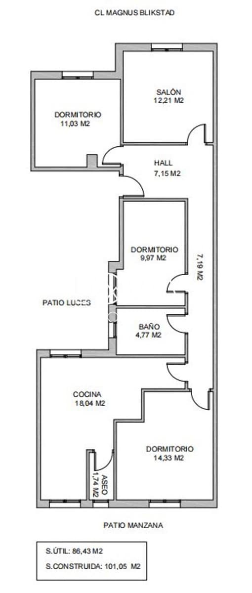 3 chambre Appartement à vendre à Gijon - 260 000 € (Ref: 9669324)
