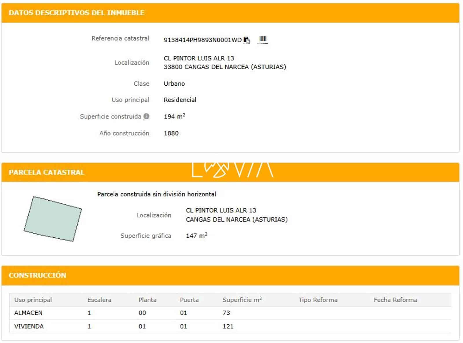 Tontti myytävänä paikassa Cangas del Narcea - 165 000 € (Ref: 9669325)