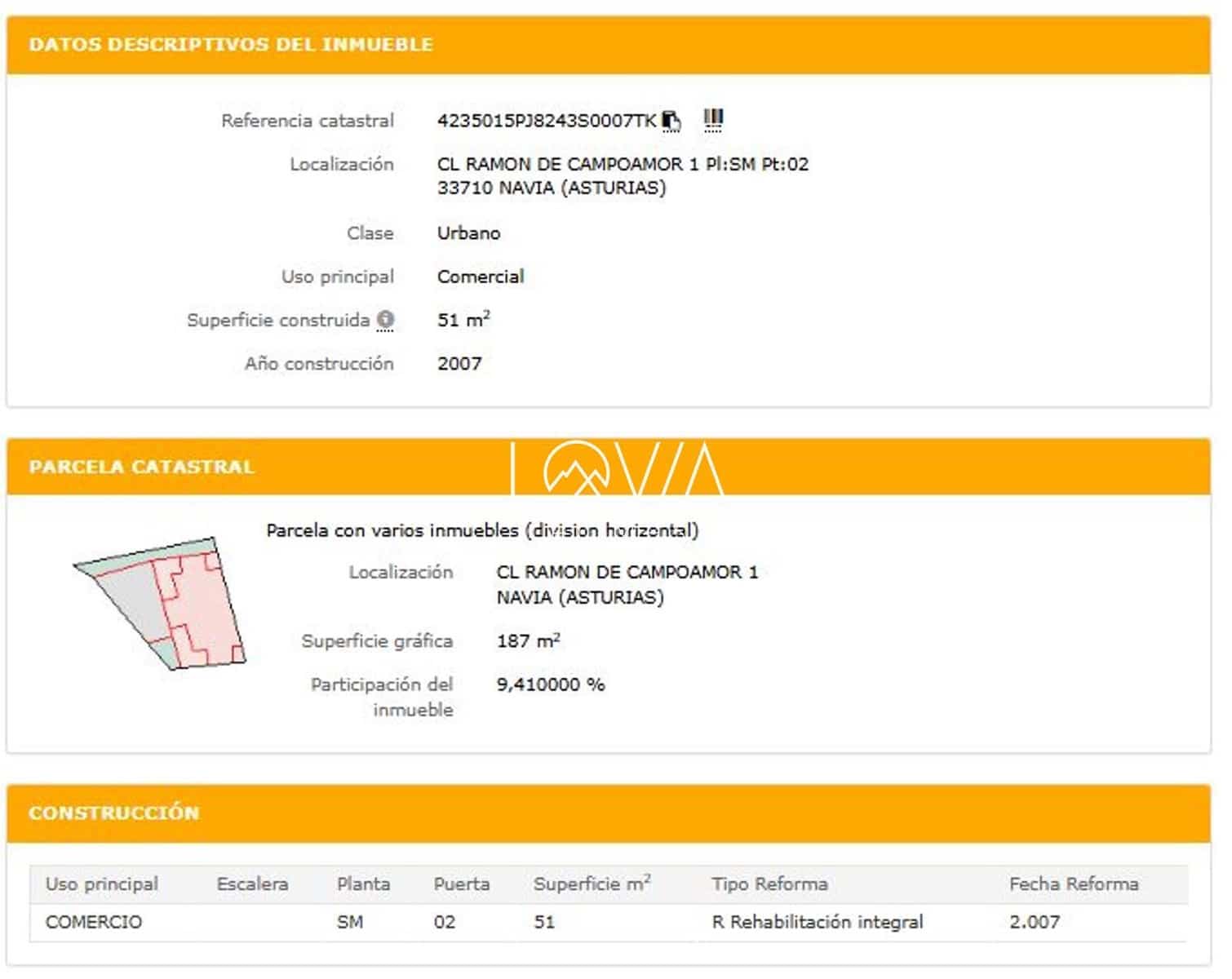 Kommersiell till salu i Navia - 22 000 € (Ref: 9749311)