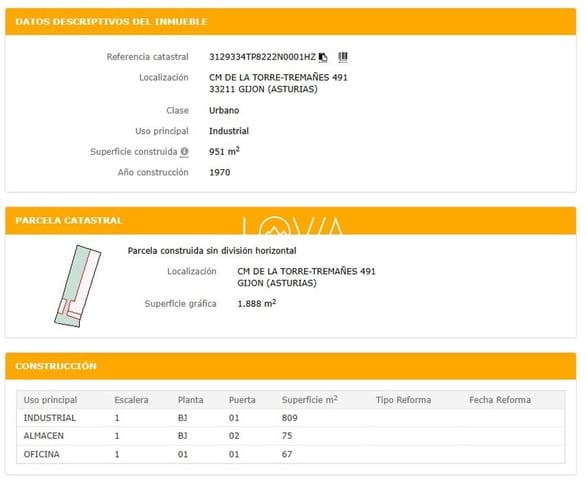 Building Plot for sale in Gijón - € 85,000 (Ref: 9806978)