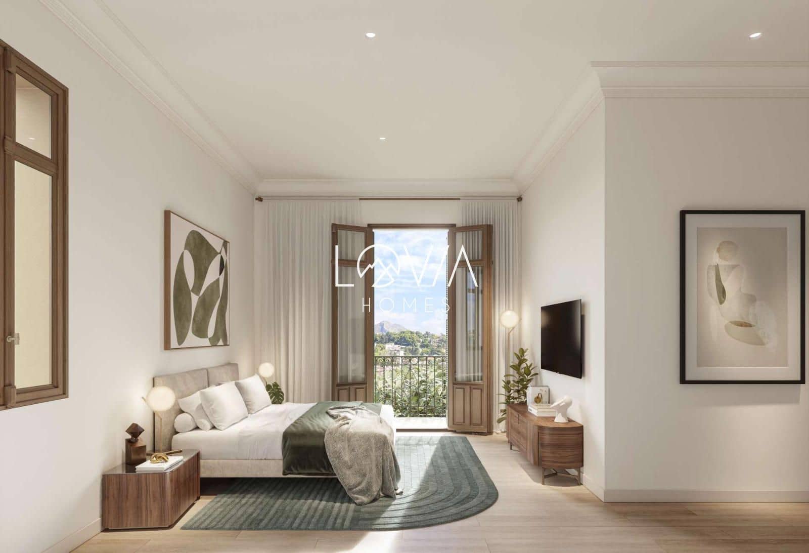 4 Zimmer Wohnung zu verkaufen in Malaga Stadt mit Pool - 2.750.000 € (Ref: 9808312)