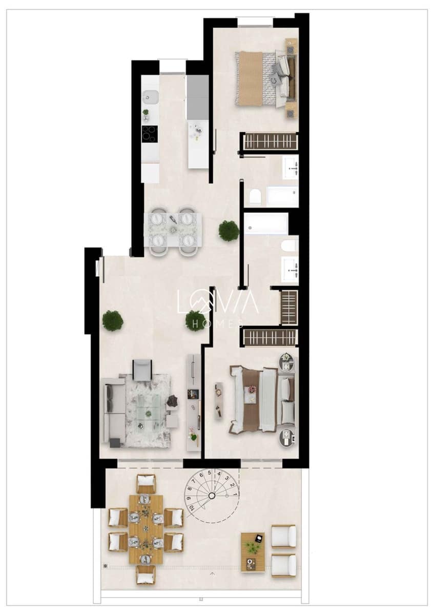 2 camera da letto Appartamento in vendita in Estepona con piscina garage - 390.000 € (Rif: 9863634)