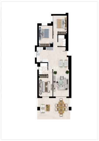 2 camera da letto Appartamento in vendita in Estepona Golf, Estepona con piscina garage - 390.000 € (Rif: 9863634)