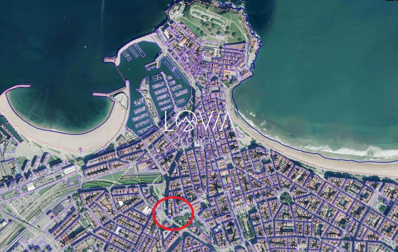 Piso de 3 habitaciones en Gijón en venta - 287.000 € (Ref: 9914992)