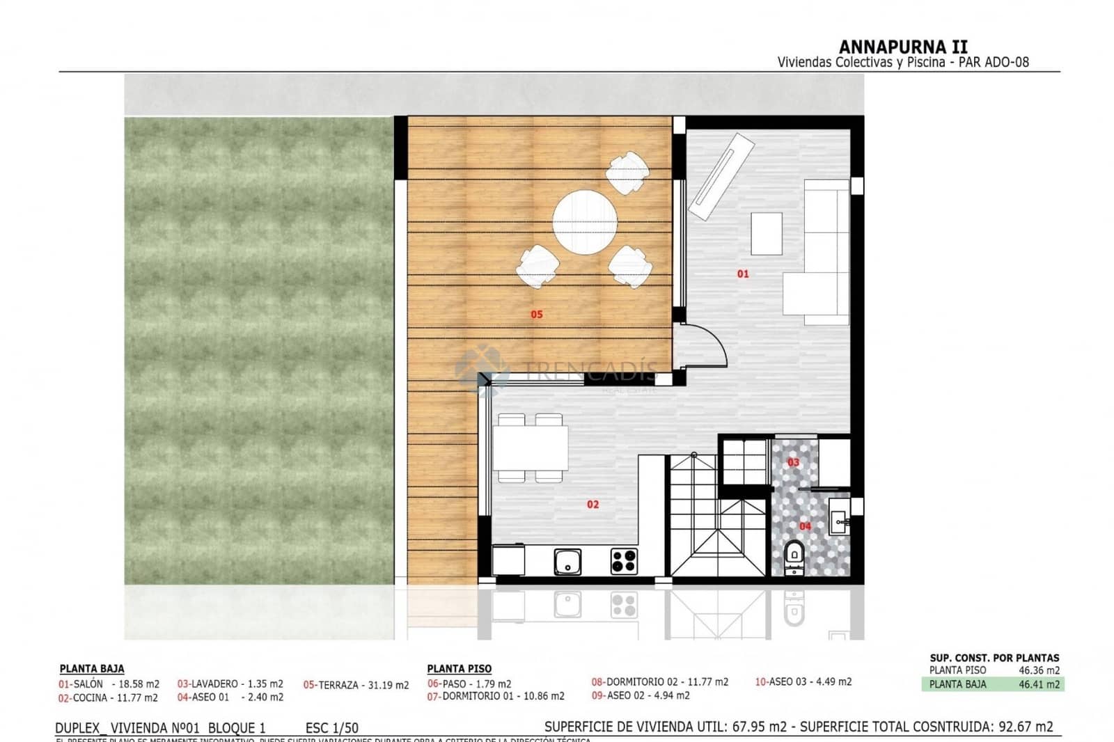 2 Zimmer Apartment zu verkaufen in Monforte del Cid - 395.000 € (Ref: 9360301)