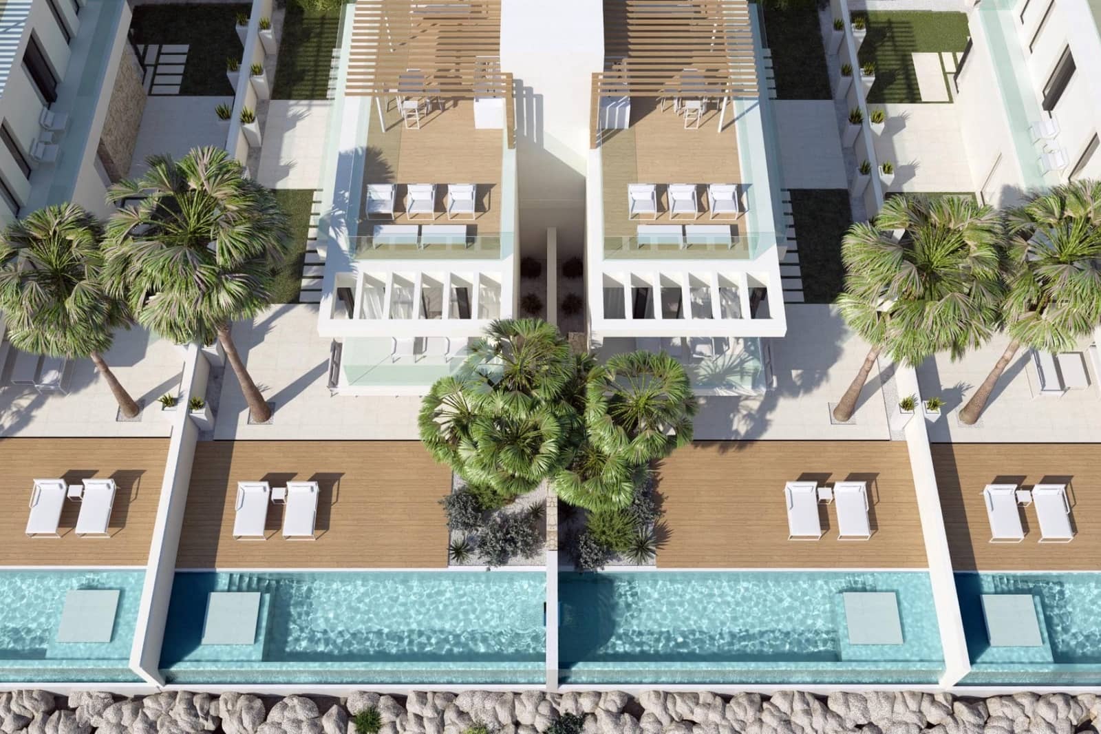 3 soveværelse Rækkehus til salg i Monforte del Cid med swimmingpool garage - € 895.000 (Ref: 9360302)