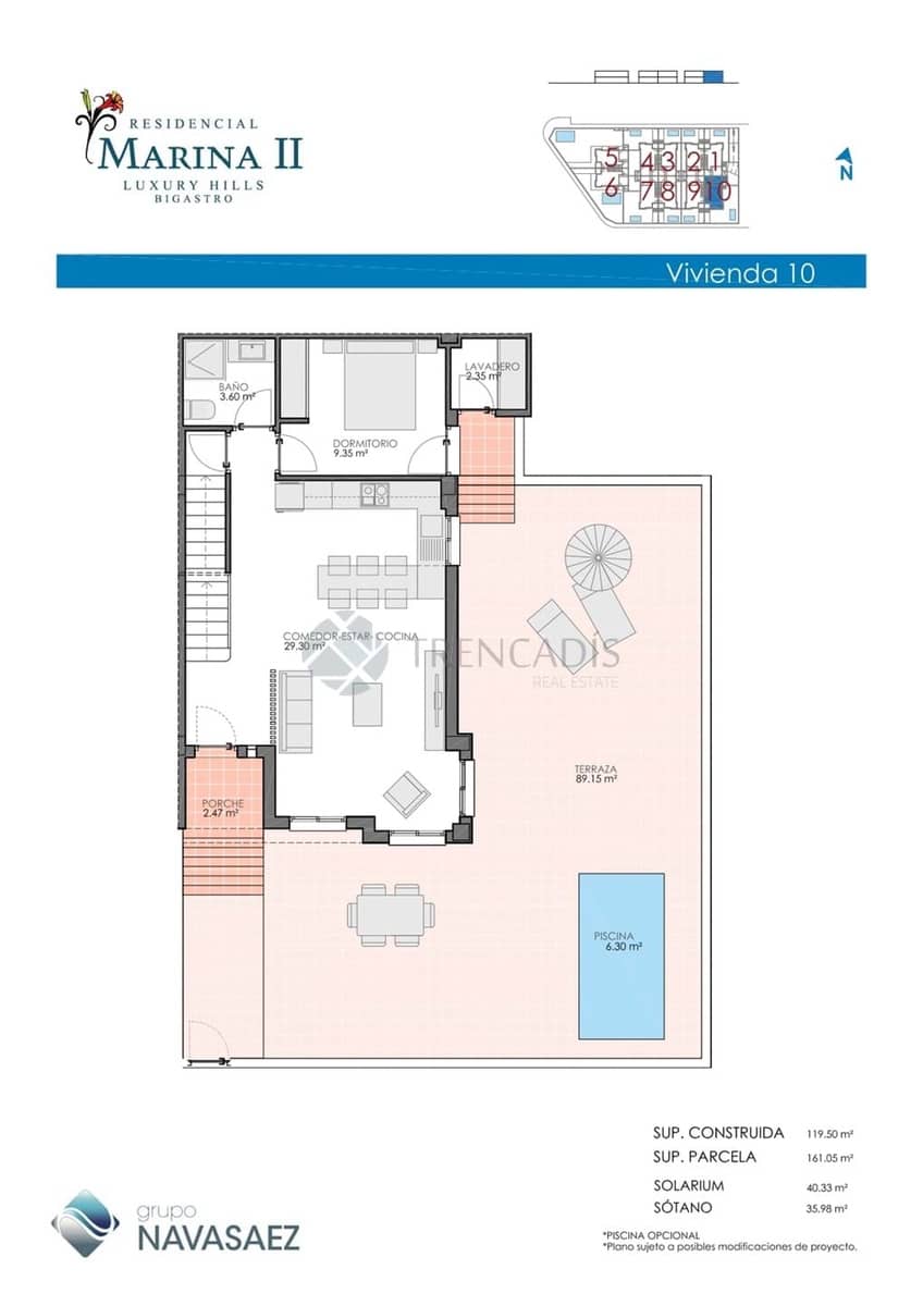 4 sypialnia Dom szeregowy na sprzedaż w Bigastro z basenem garażem - 269 900 € (Ref: 9398896)