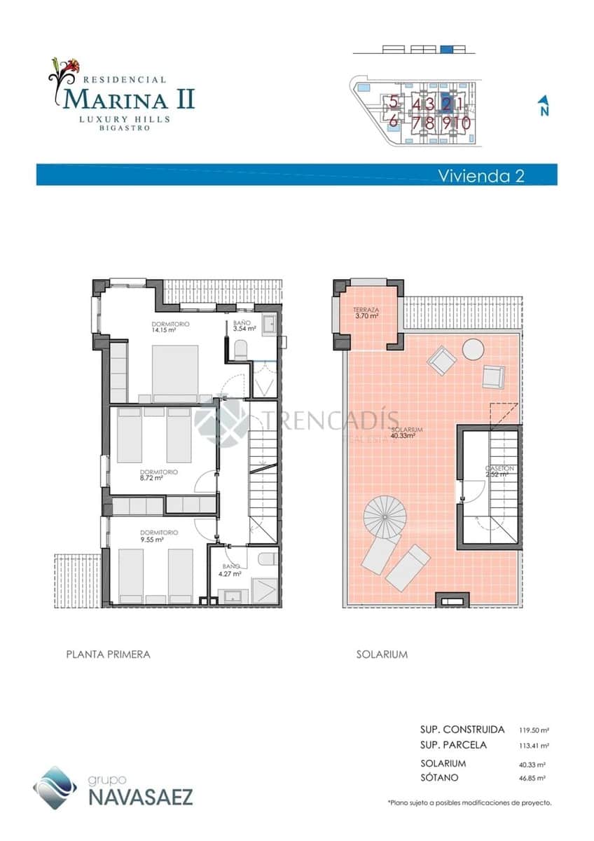 4 sypialnia Dom szeregowy na sprzedaż w Bigastro z basenem garażem - 269 900 € (Ref: 9398896)