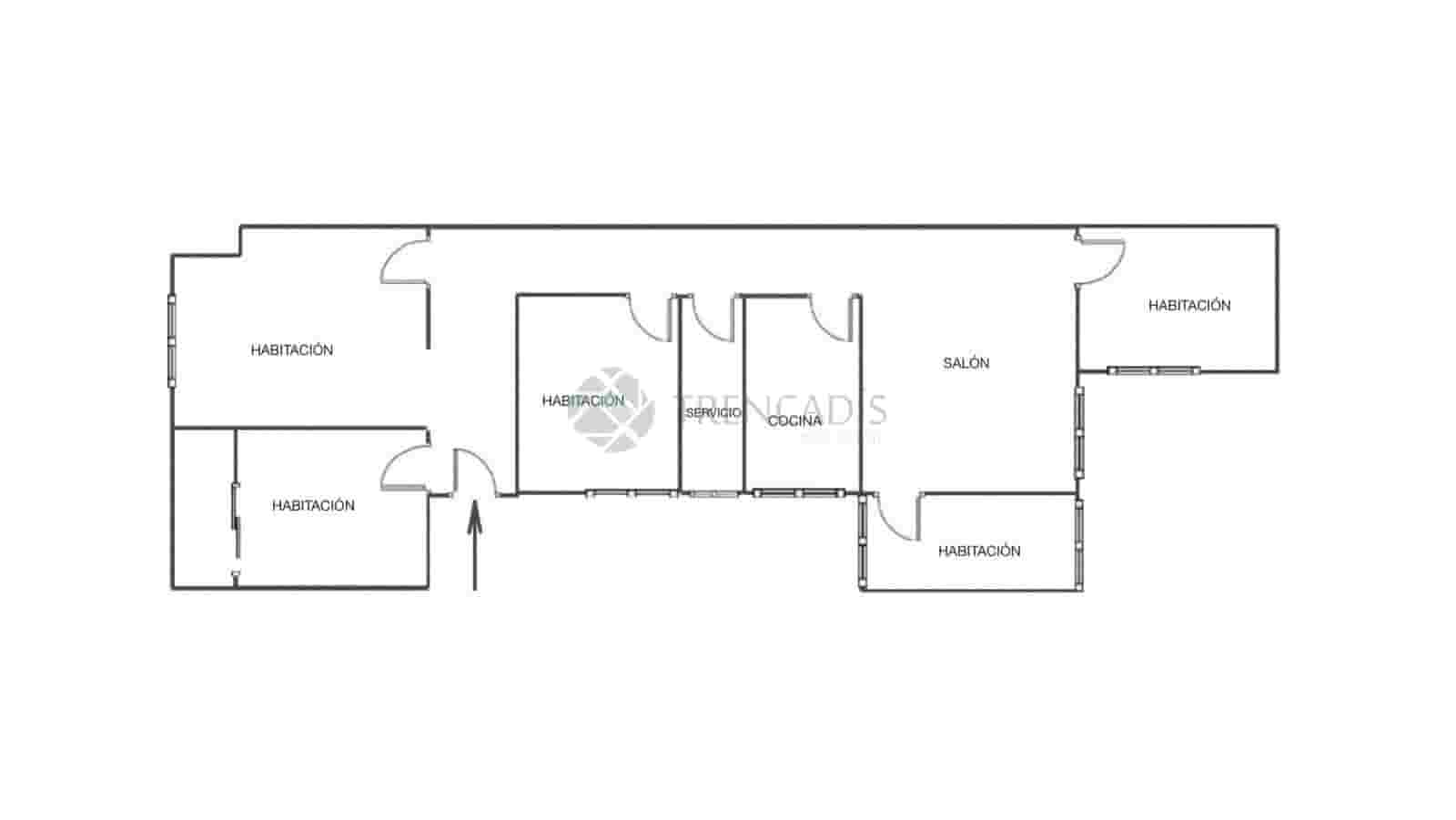 5 Zimmer Apartment zu verkaufen in Benetusser - 169.000 € (Ref: 9592295)