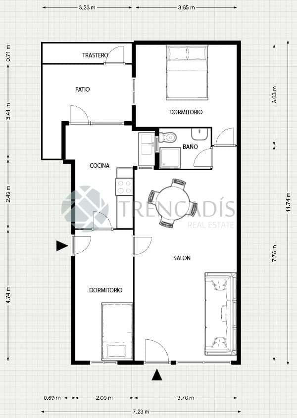2 soverom Kommersiell til salgs i Valencia by - € 175 000 (Ref: 9613114)