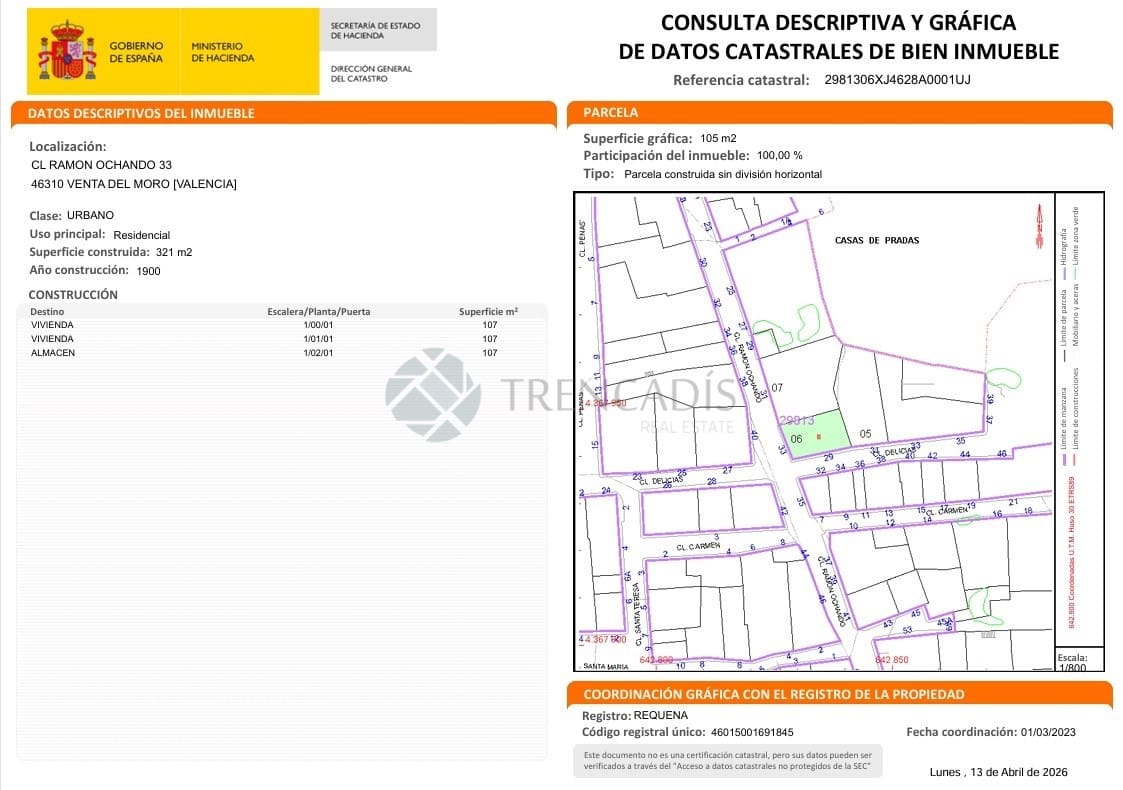 5 sovrum Villa till salu i Venta del Moro - 95 000 € (Ref: 9795395)