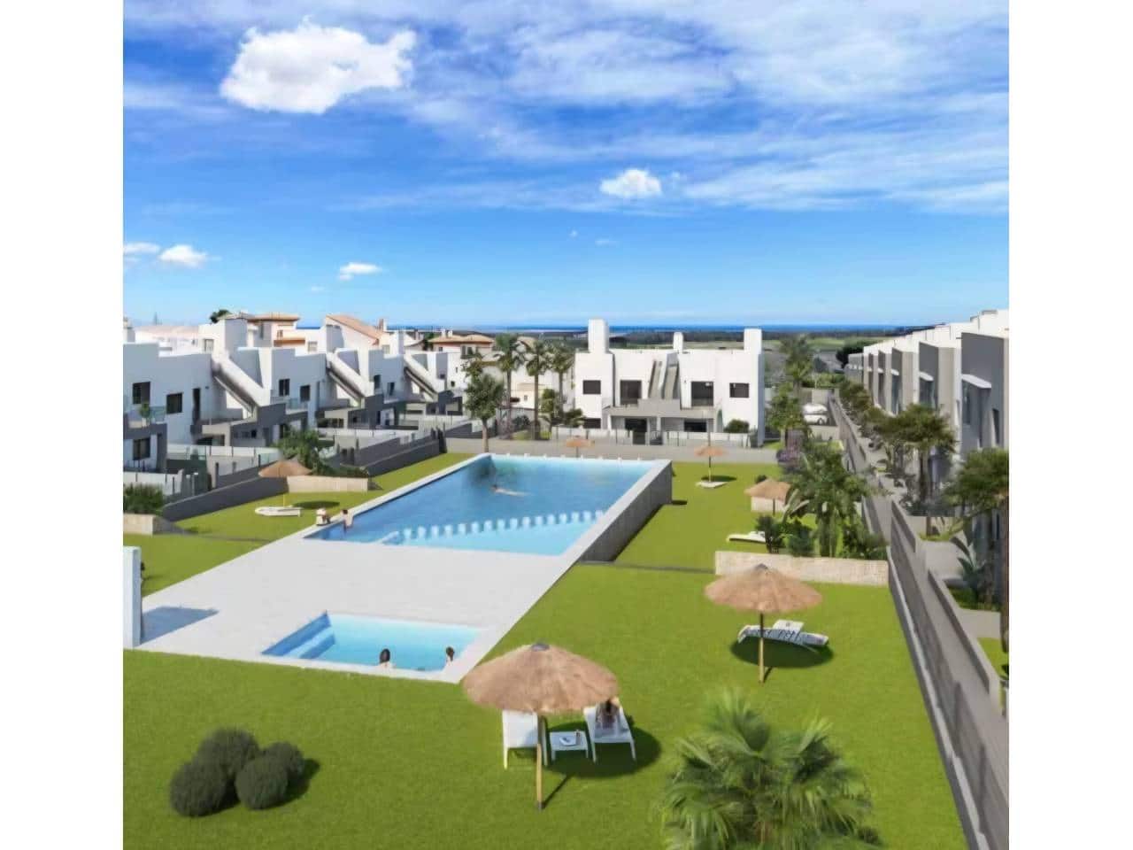 Bungalow de 2 habitaciones en San Miguel de Salinas en venta con piscina garaje - 251.900 € (Ref: 10080248)