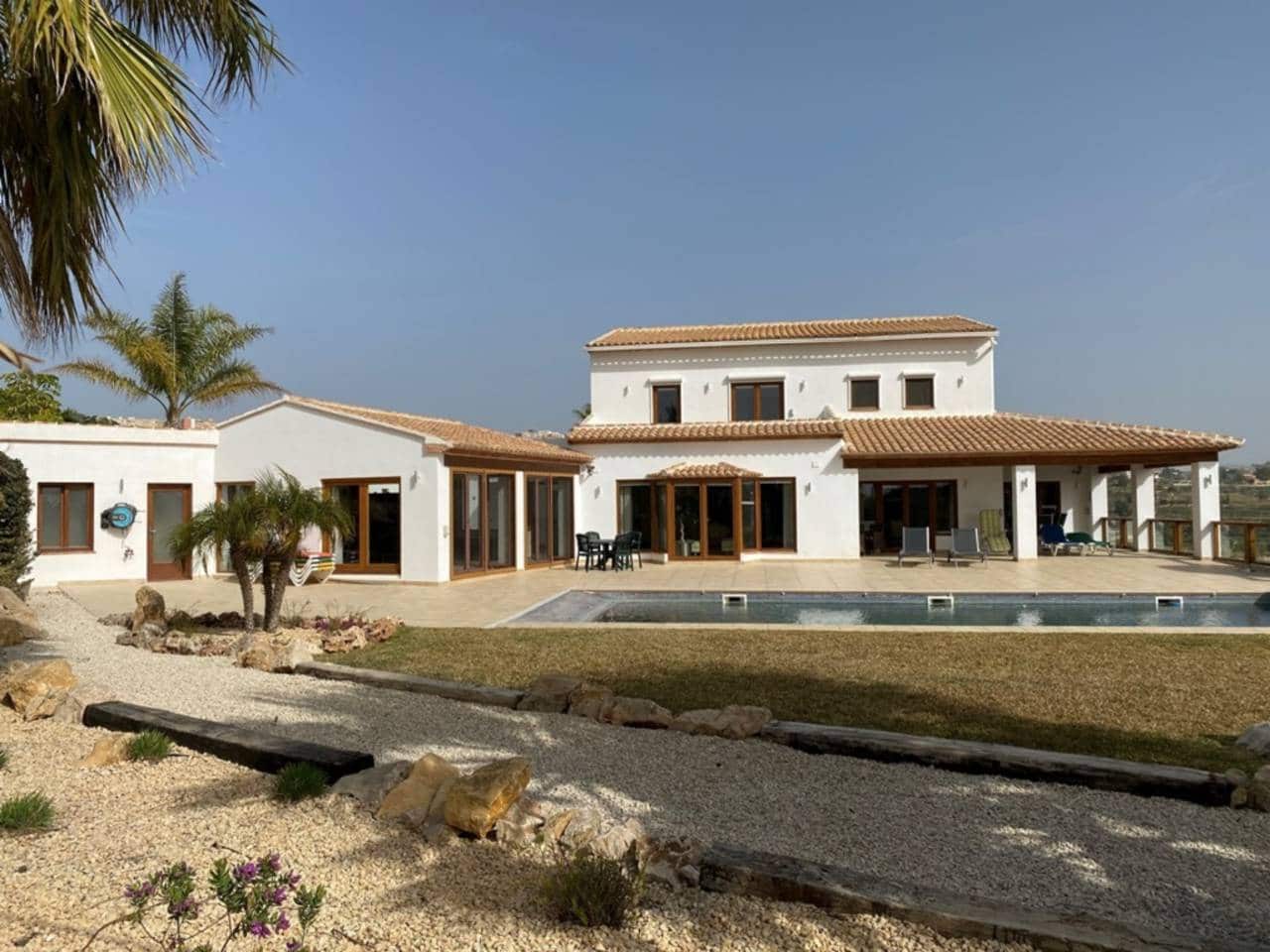 3 bedroom Villa for sale in Benissa with pool garage - € 1,765,000 (Ref: 5440420)