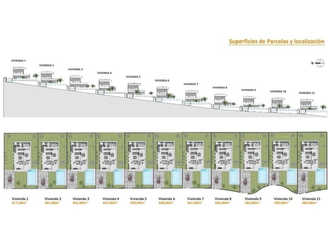 3 chambre Villa/Maison à vendre à Urbanizaciones, Benidorm avec piscine garage - 850 000 € (Ref: 5440477)