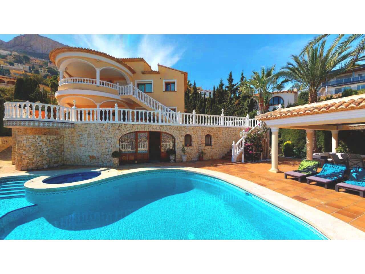 7 chambre Villa/Maison à vendre à Calpe / Calp avec piscine garage - 2 287 000 € (Ref: 6250126)