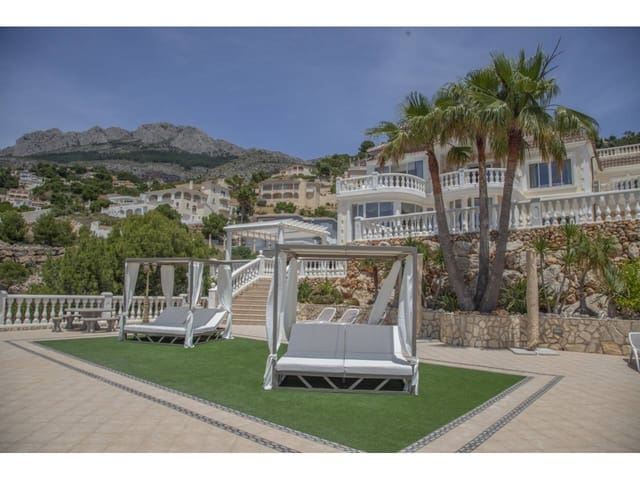 5 sypialnia Willa na sprzedaż w Altea la Vella, Altea z basenem garażem - 4 300 000 € (Ref: 7209681)