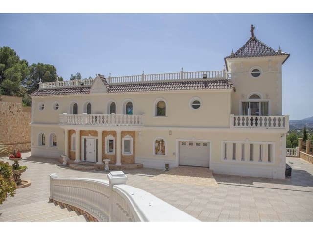 5 sypialnia Willa na sprzedaż w Altea la Vella, Altea z basenem garażem - 4 300 000 € (Ref: 7209681)