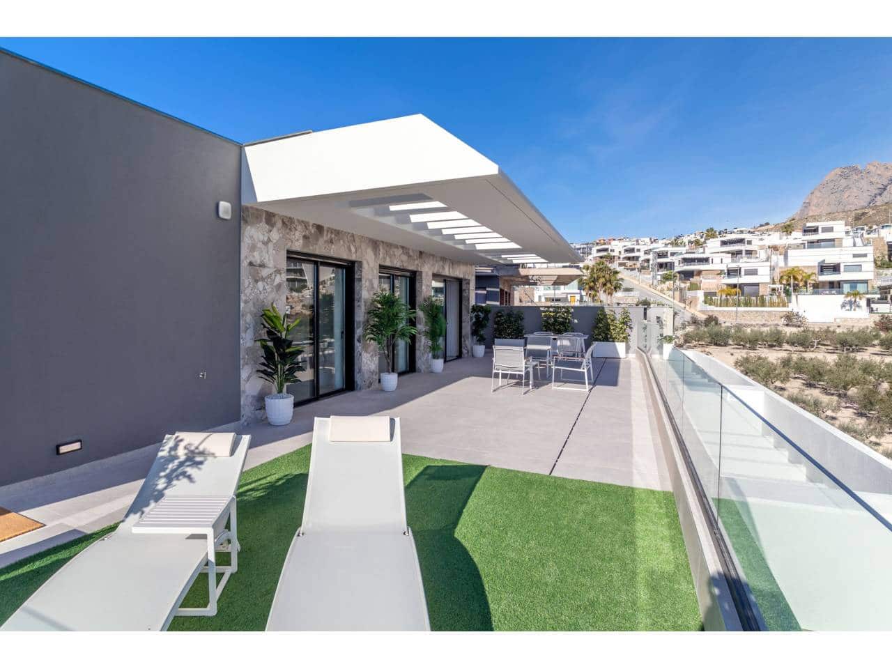 2 Zimmer Bungalow zu verkaufen in Finestrat mit Pool Garage - 355.000 € (Ref: 8941050)