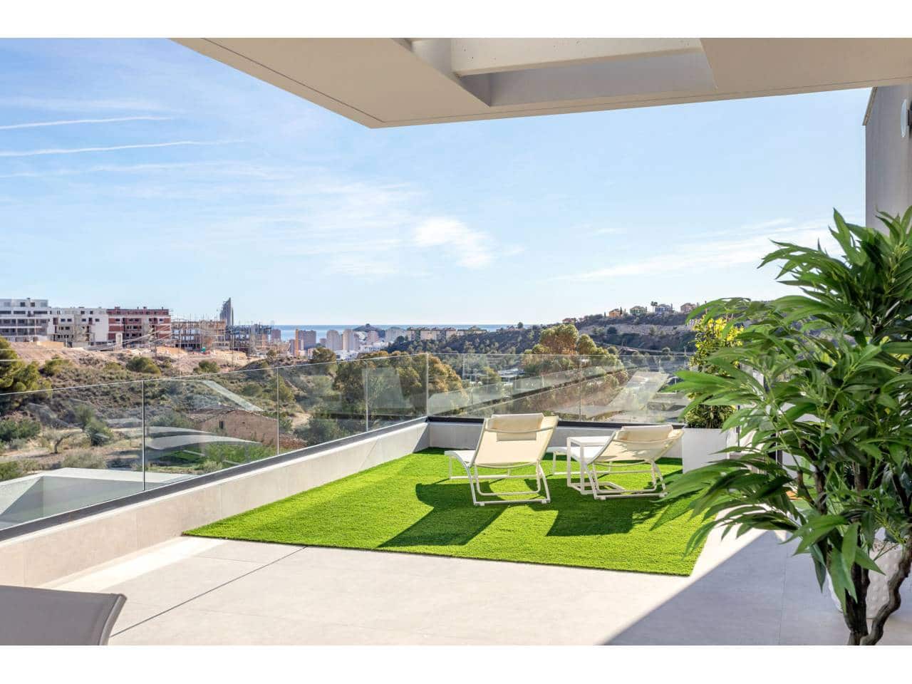 2 Zimmer Bungalow zu verkaufen in Finestrat mit Pool Garage - 355.000 € (Ref: 8941050)