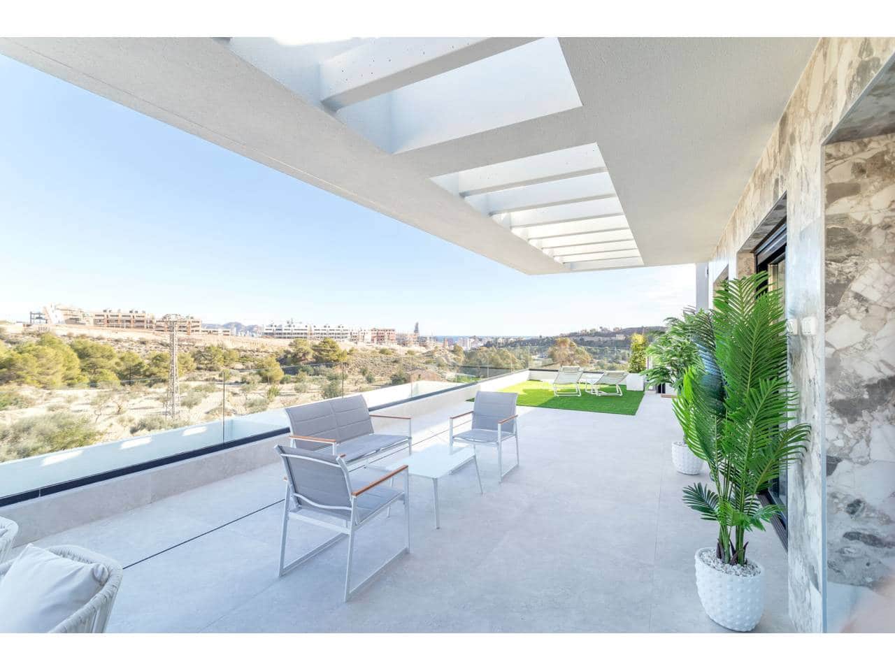 2 Zimmer Bungalow zu verkaufen in Finestrat mit Pool Garage - 355.000 € (Ref: 8941050)