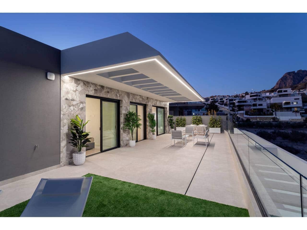 2 Zimmer Bungalow zu verkaufen in Finestrat mit Pool Garage - 355.000 € (Ref: 8941050)