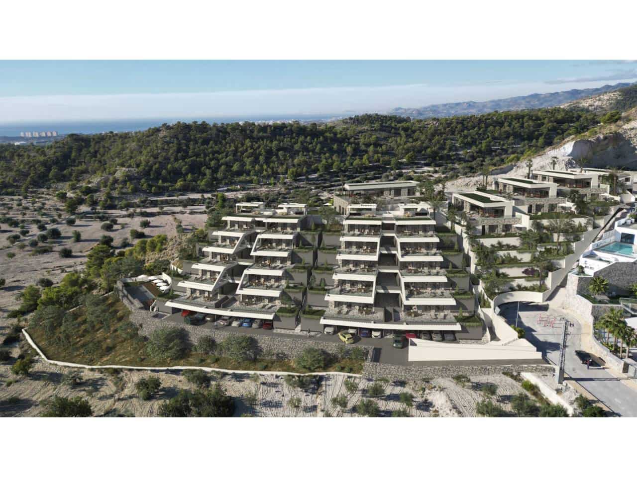 2 Zimmer Bungalow zu verkaufen in Finestrat mit Pool Garage - 355.000 € (Ref: 8941050)