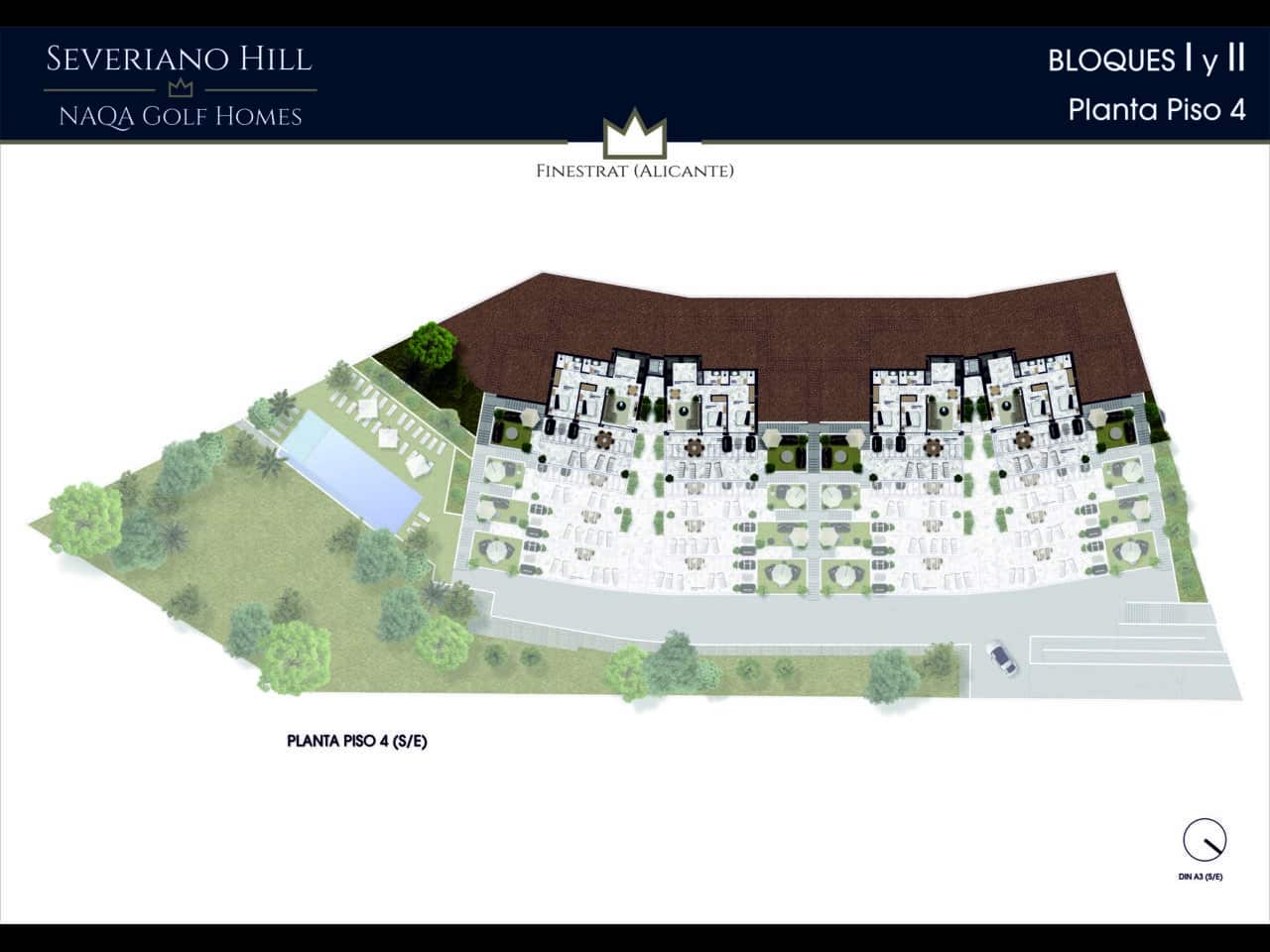 2 Zimmer Bungalow zu verkaufen in Finestrat mit Pool Garage - 355.000 € (Ref: 8941050)