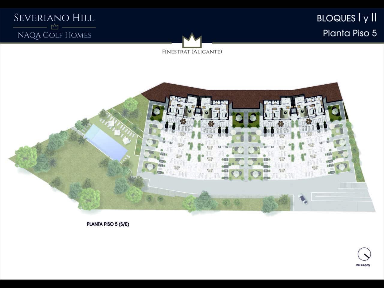 2 Zimmer Bungalow zu verkaufen in Finestrat mit Pool Garage - 355.000 € (Ref: 8941050)