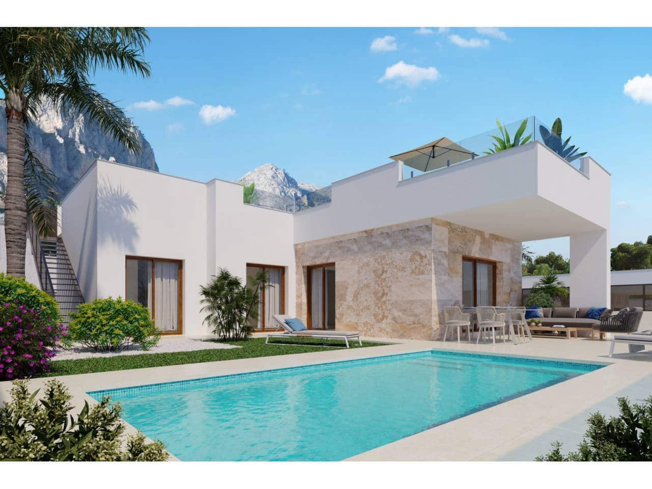3 bedroom Villa for sale in Polop with pool - € 598,000 (Ref: 8941051)