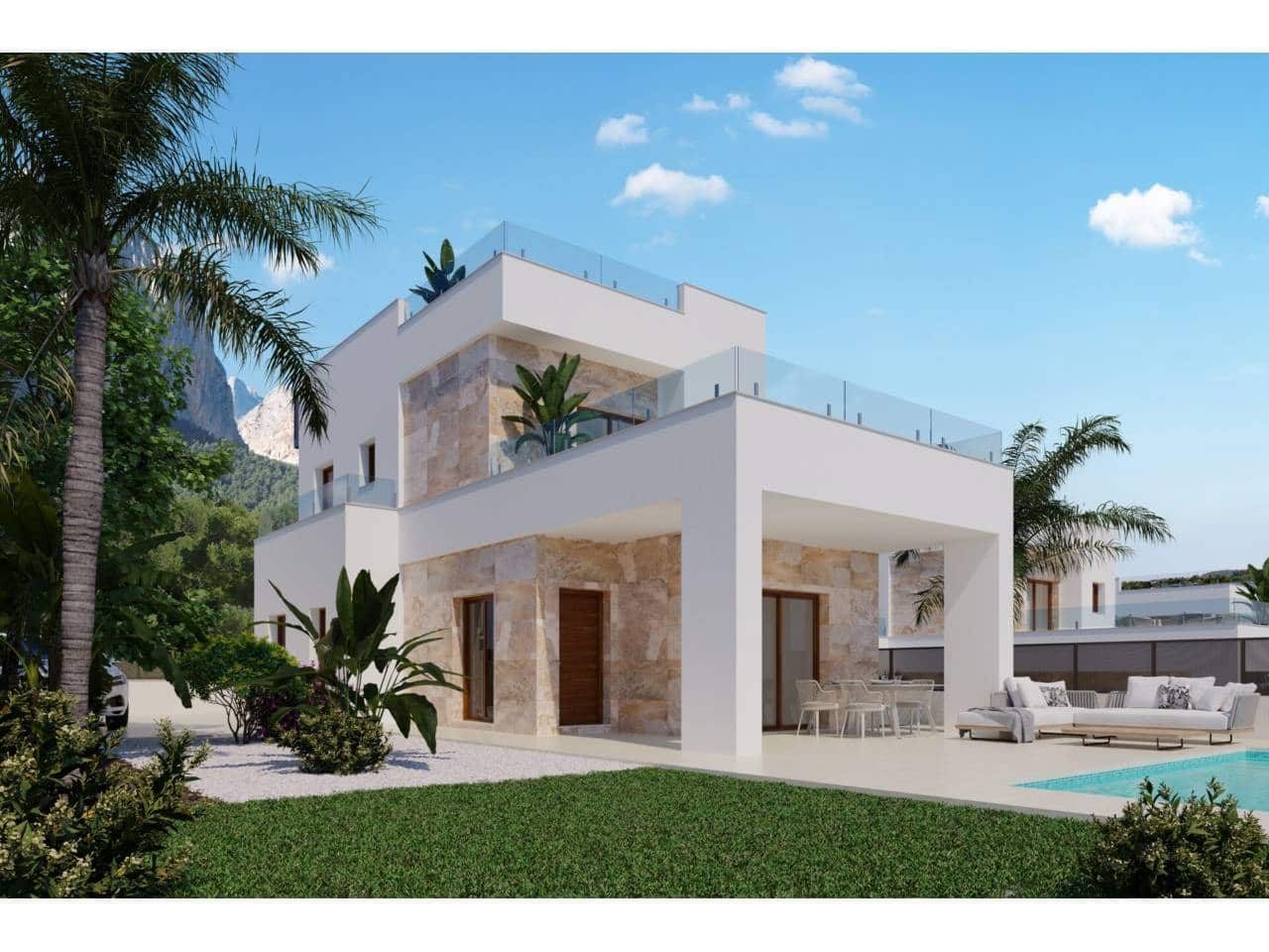 3 bedroom Villa for sale in Polop with pool - € 598,000 (Ref: 8941051)