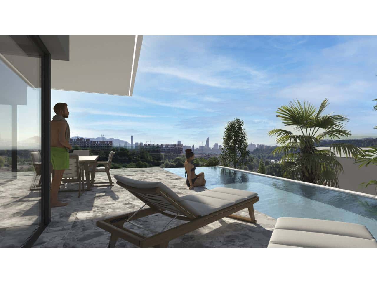 4 Zimmer Villa zu verkaufen in Finestrat mit Pool Garage - 990.000 € (Ref: 8941085)