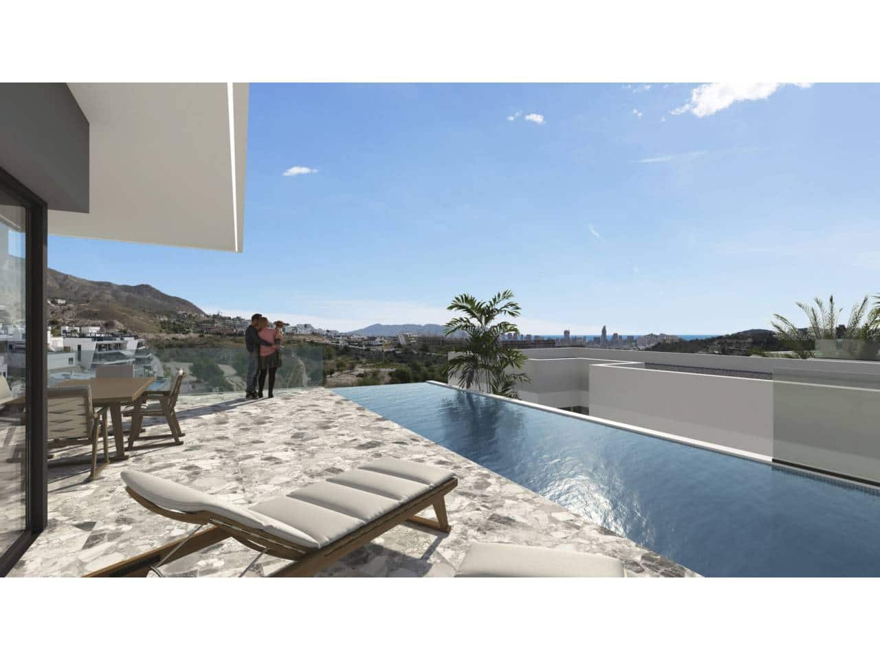 4 Zimmer Villa zu verkaufen in Finestrat mit Pool Garage - 990.000 € (Ref: 8941085)