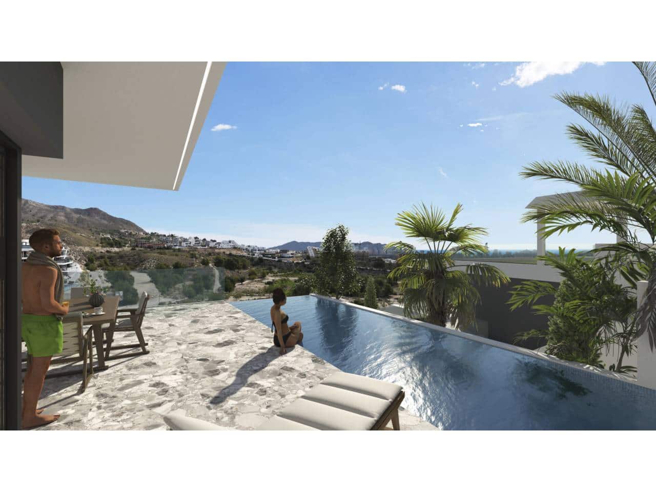 4 Zimmer Villa zu verkaufen in Finestrat mit Pool Garage - 990.000 € (Ref: 8941085)