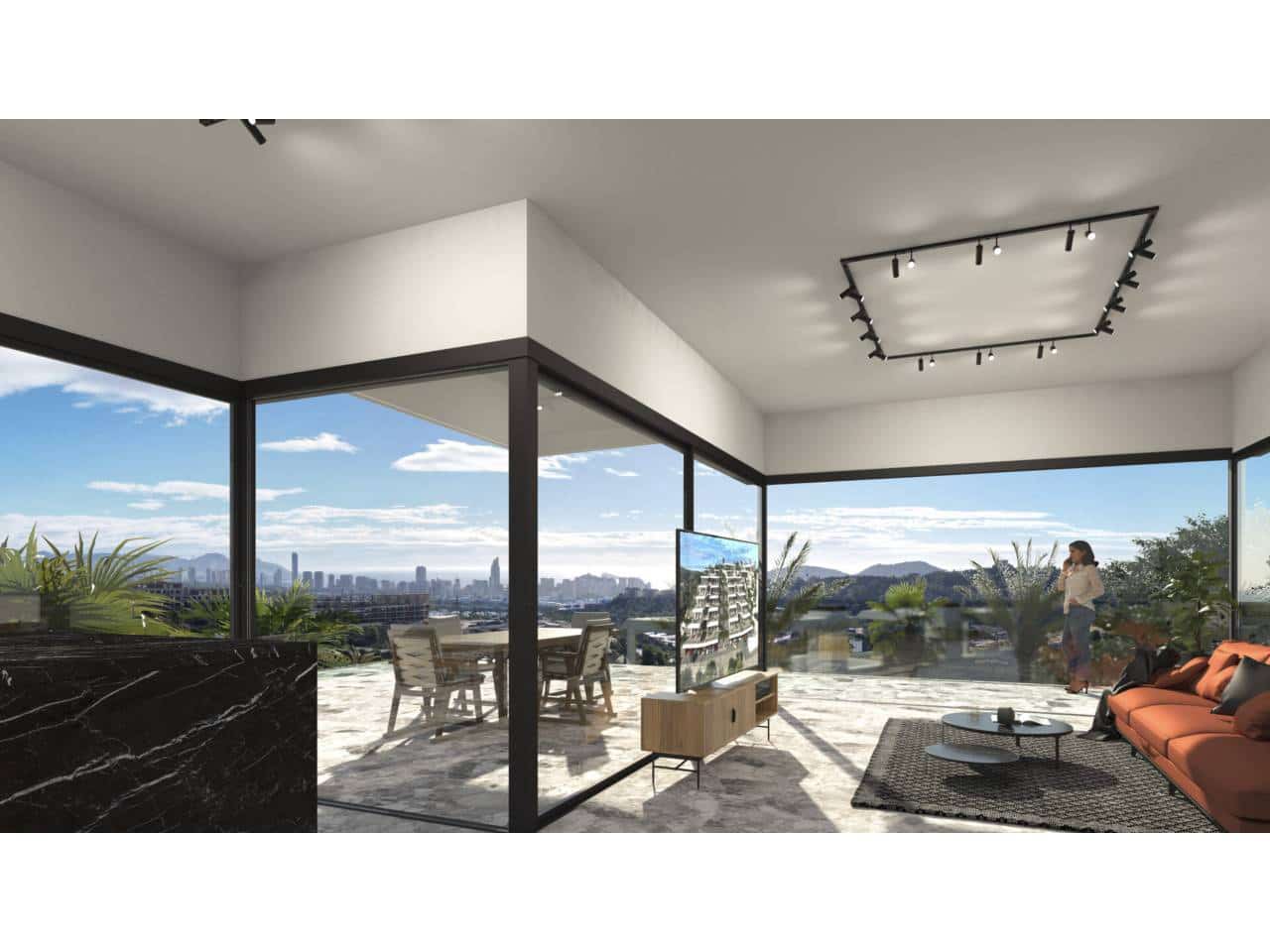 4 Zimmer Villa zu verkaufen in Finestrat mit Pool Garage - 990.000 € (Ref: 8941085)