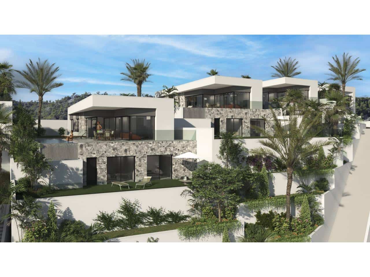 4 Zimmer Villa zu verkaufen in Finestrat mit Pool Garage - 990.000 € (Ref: 8941085)