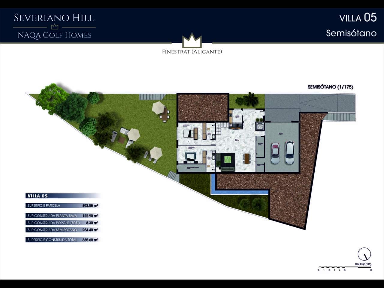 4 Zimmer Villa zu verkaufen in Finestrat mit Pool Garage - 990.000 € (Ref: 8941085)