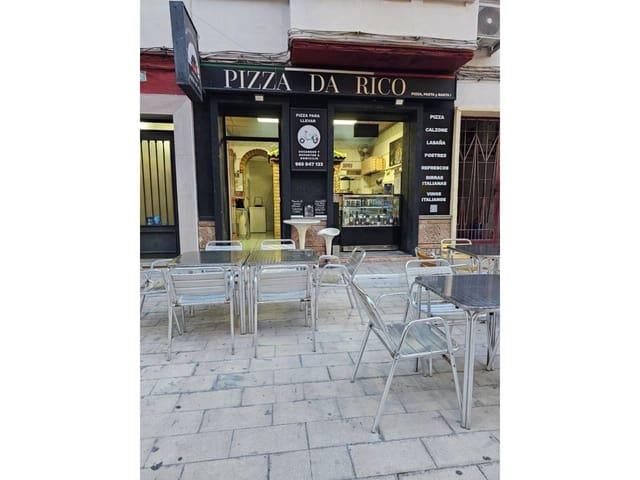 Restaurant/Bar à vendre à Alicante ville - 36 000 € (Ref: 9412599)