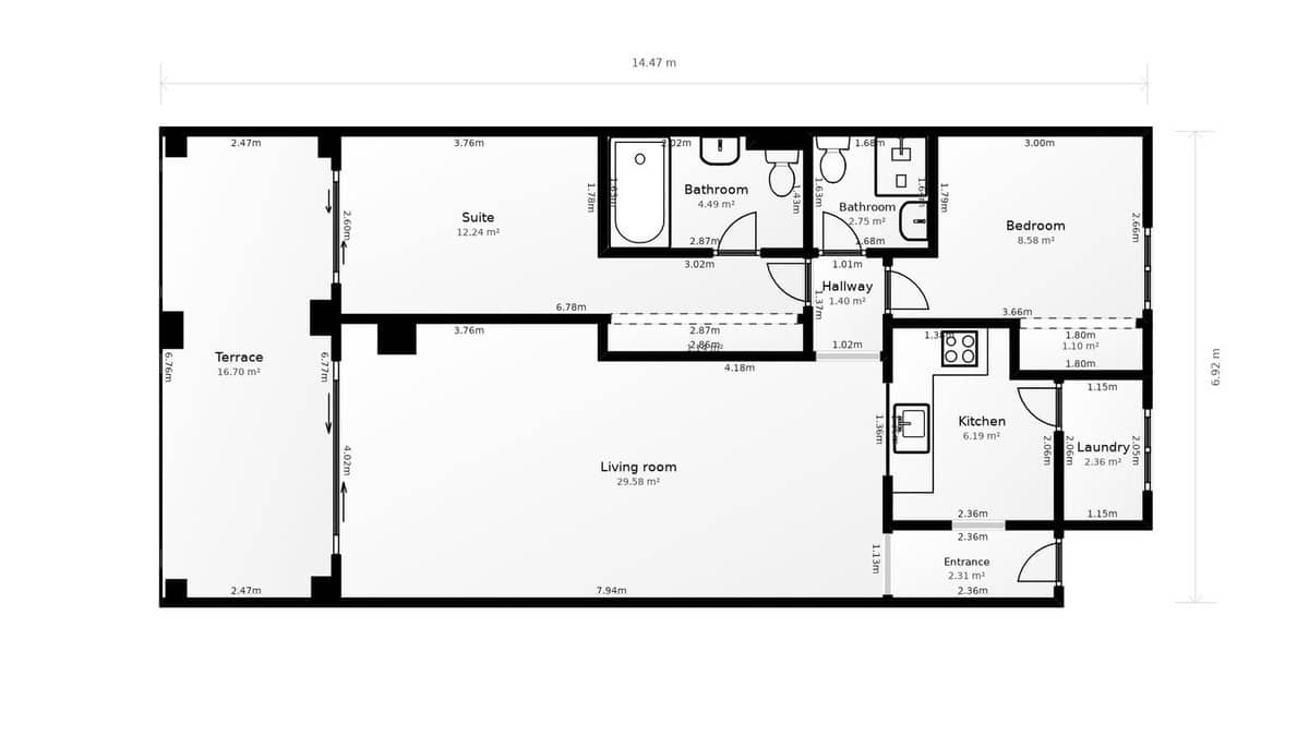 2 sypialnia Apartament na sprzedaż w El Chaparral z basenem garażem - 389 000 € (Ref: 10165861)